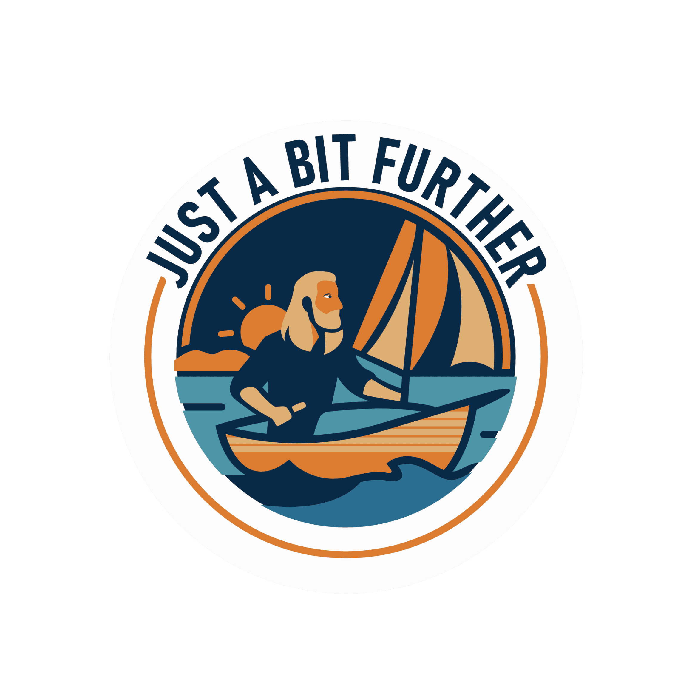 White Circle Dinghy Logo